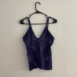 Free People Camisole, Navy Blue size M/L